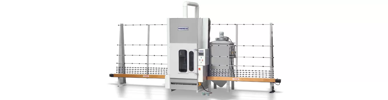 ماشین انفجار شنی خودکار شیشه ها