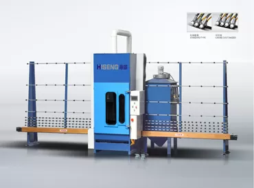 ماشین انفجار شنی خودکار شیشه ها