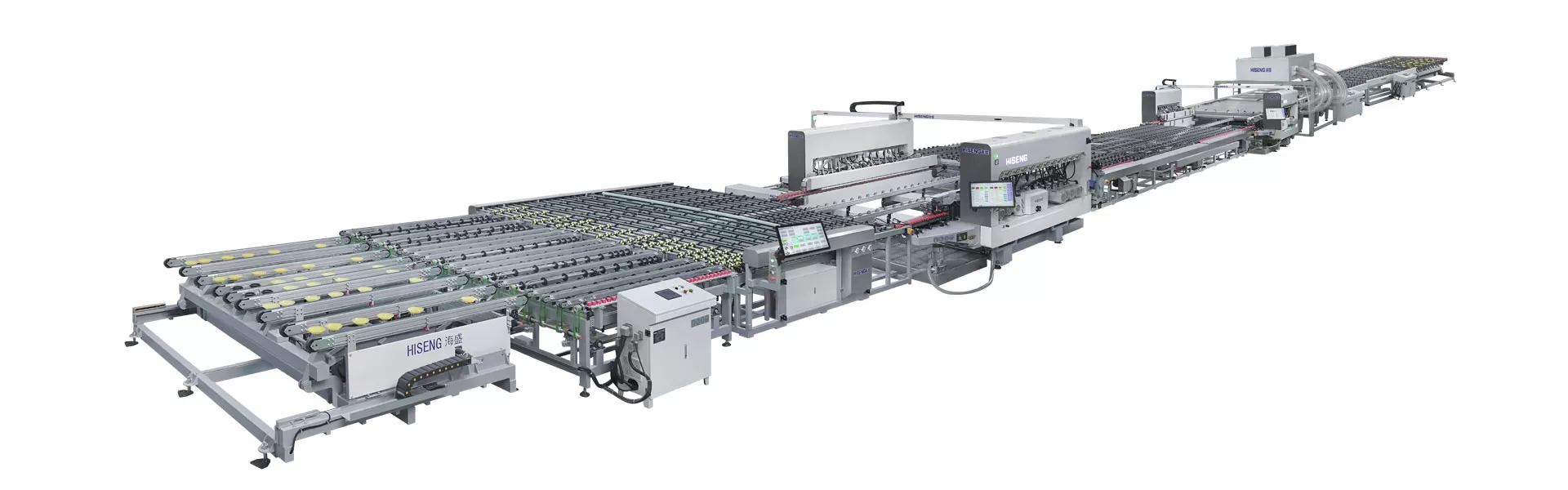 شیشه خط مستقیم دو برابر خط Edger خط HSDN) نوع خط مستقیم SCT (