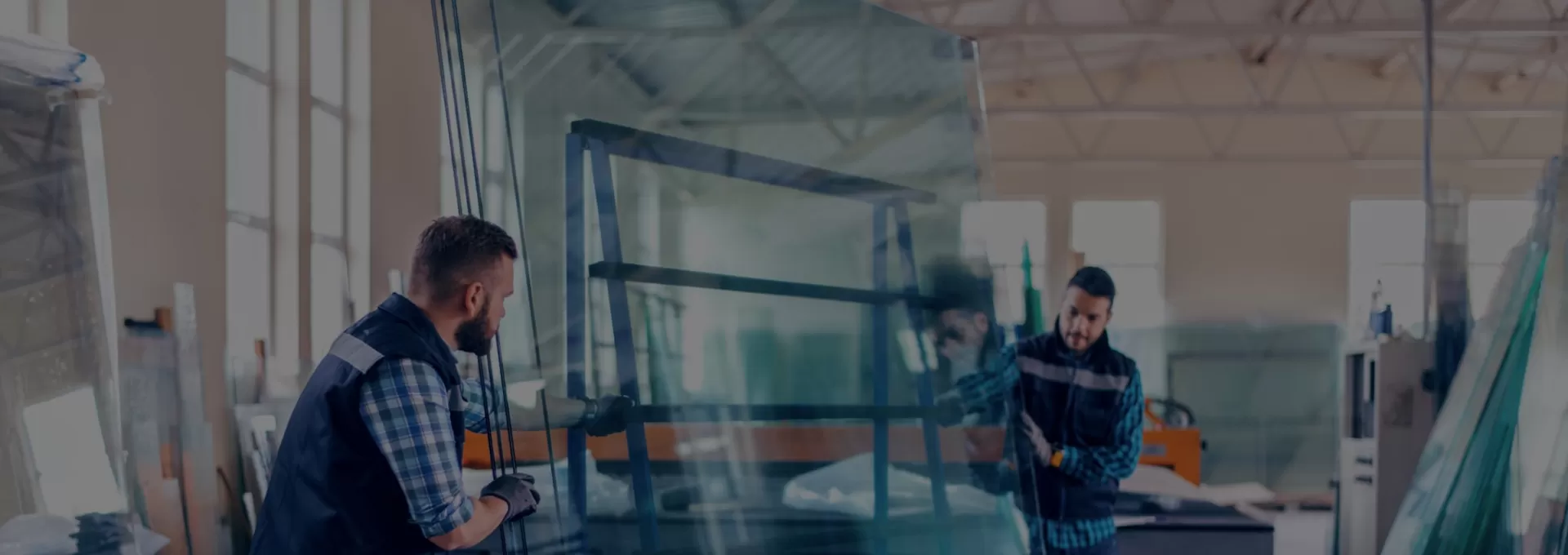 ماشین لبۀ دو برابر خط شیشها