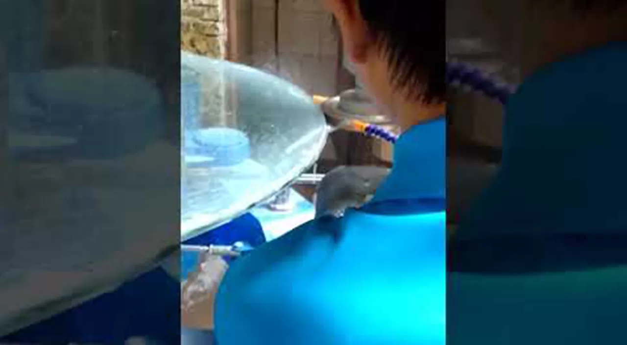 ویدیو پراکندگی شکل ویژه شیشه ای HSS-151