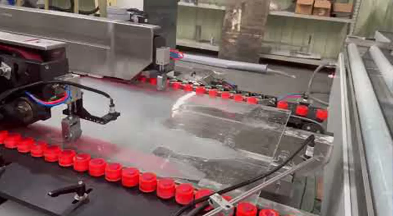 ویدئوی HISENG Jumbo Glass Eger Line دو مستقیم